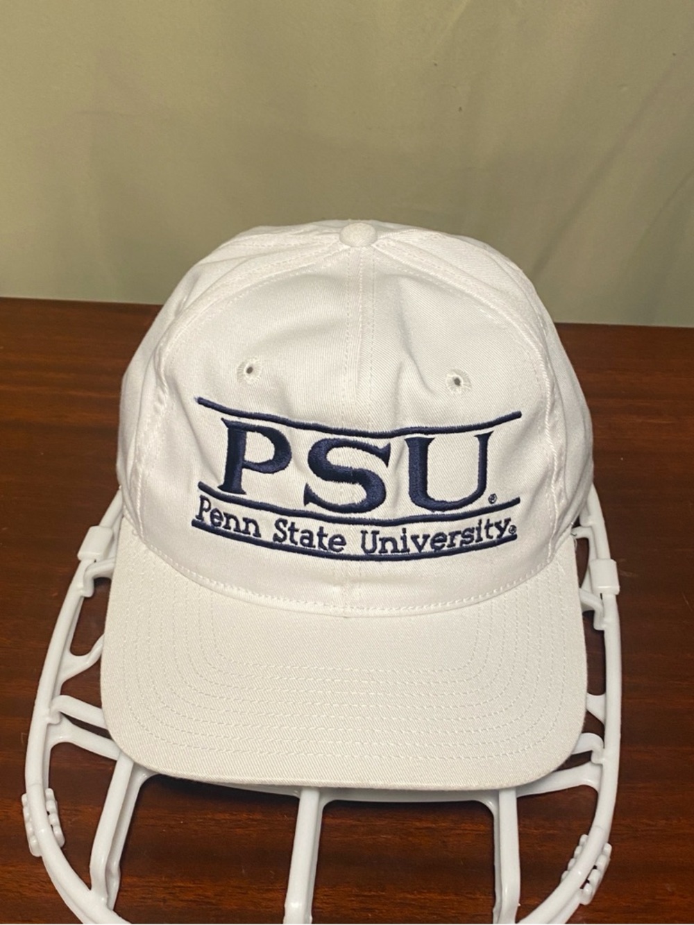 Vintage PSU Penn State University The Game Split Bar SnapBack Hat O/S
